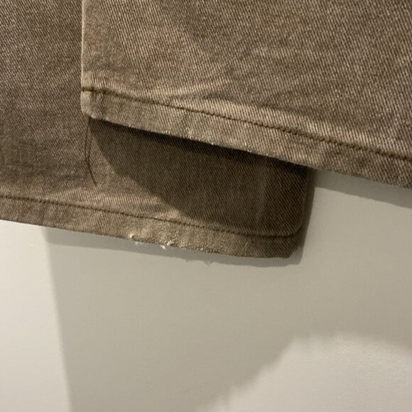 Vivitiko Cargo Pants Wide leg jeans Brown Size Medium - Picture 12 of 16